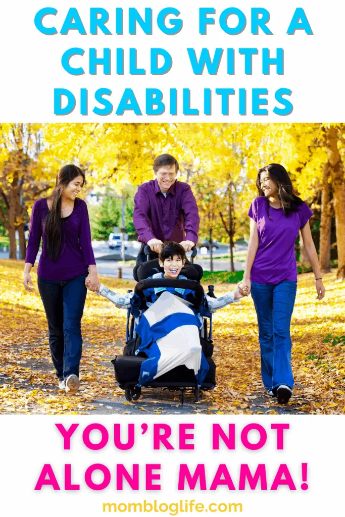 caring for a child with disabilities