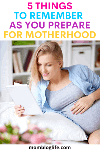 preparing for motherhood