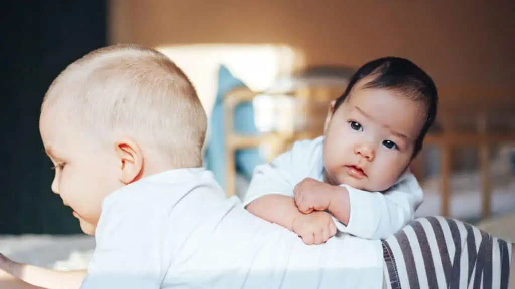 irish twins baby and toddler