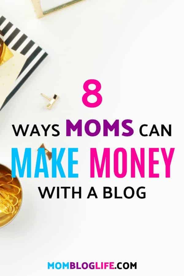 make money with a mom blog