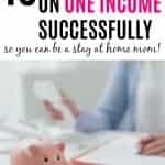 live on one income