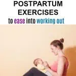 easy and safe postpartum workouts