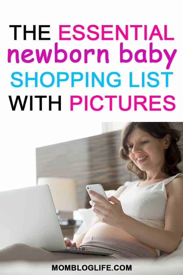 baby shopping list for first time mums