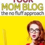 The steps to take to start a mom blog