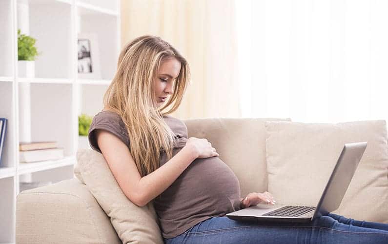 Learn how to work on your side hustle to get it moving while you're pregnant