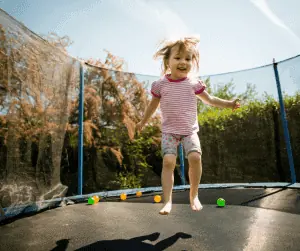 outdoor activities for kids trampoline