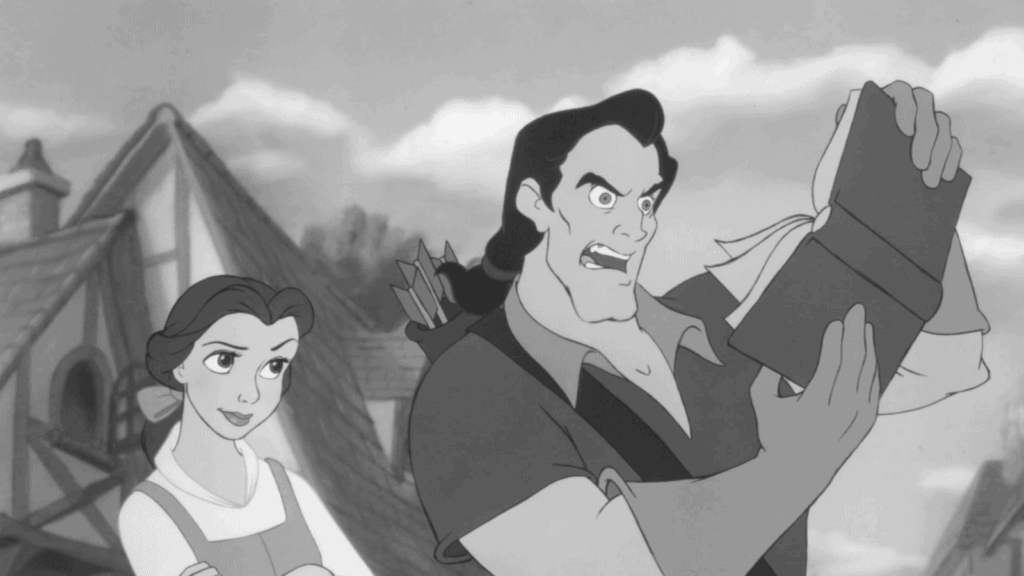 beauty and the beast belle and gaston