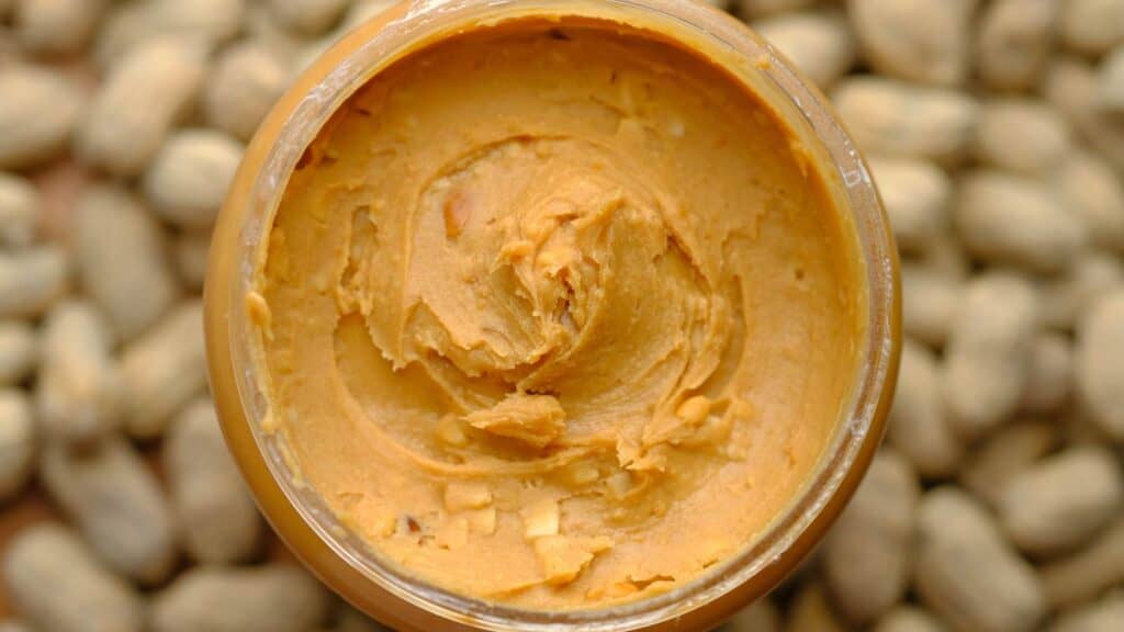 peanut butter is often filled with sugar
