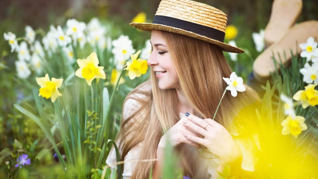 daffodil woman
