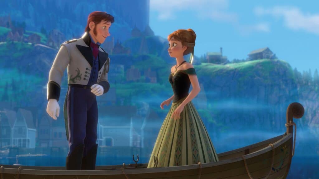 frozen disney anna and hans