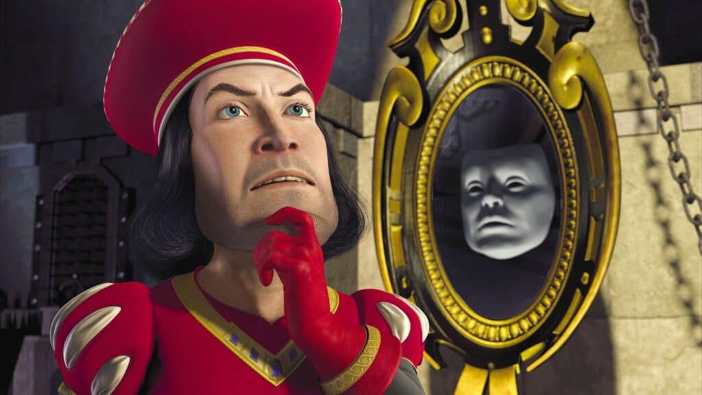 shrek lord farquart mirror