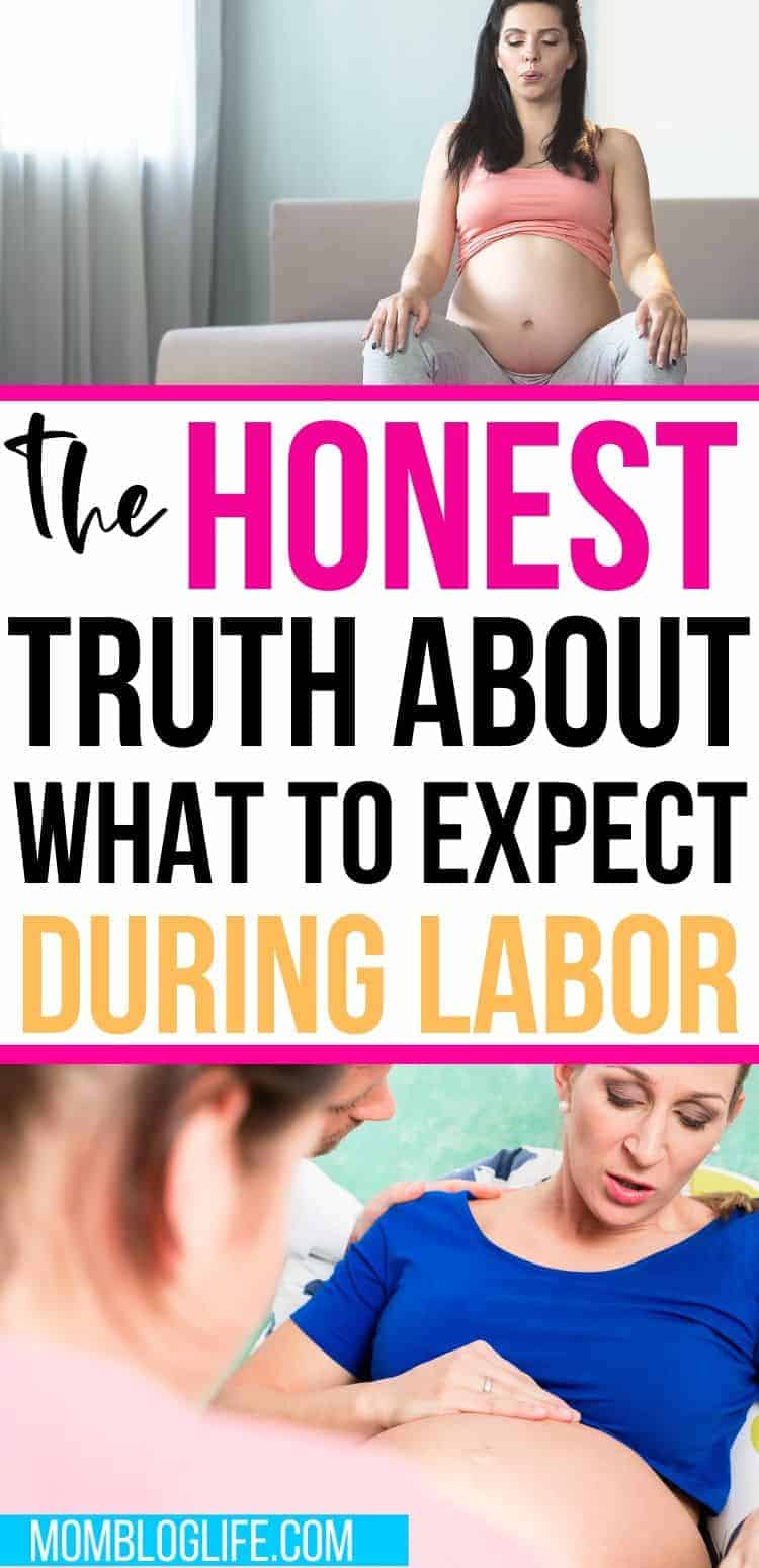 The Honest Truth About What To Expect During Childbirth Mom Blog Life