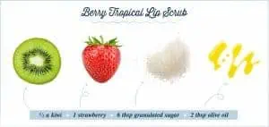 tropical lip scrub