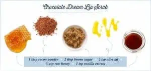 chocolate lip scrub