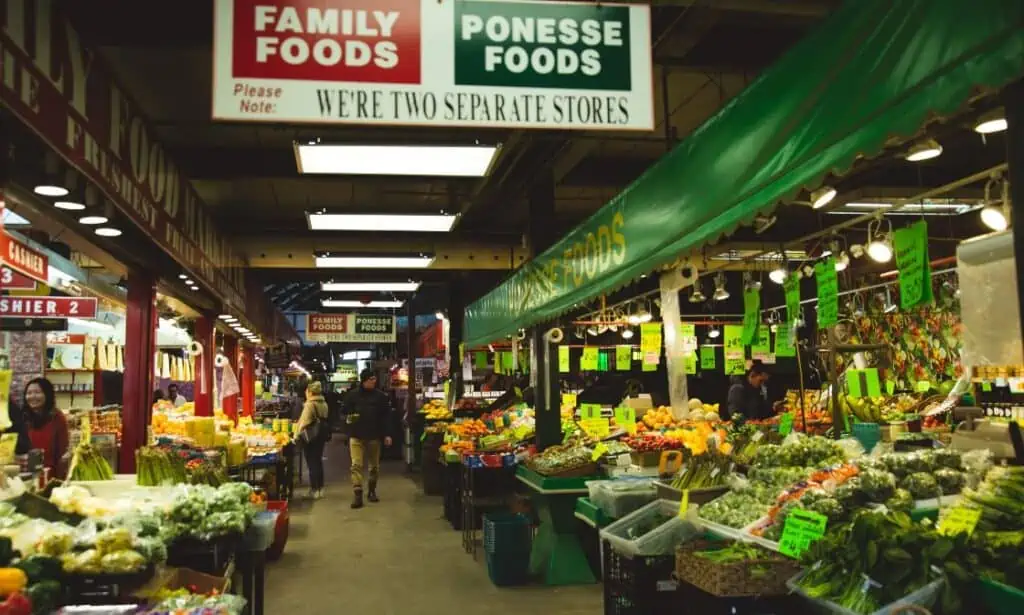 Shop at local markets