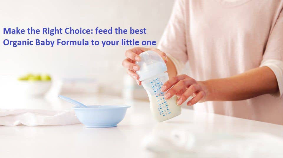 Make the right choice: feed the best organic baby formula to your little one!