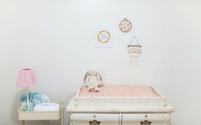 Changing Table Organizer Ideas for Baby’s Nursery