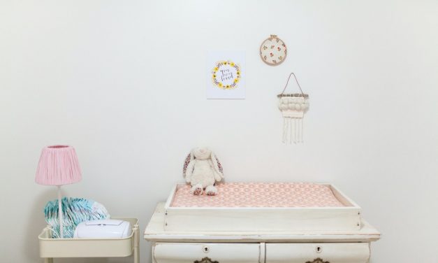 Changing Table Organizer Ideas for Baby’s Nursery