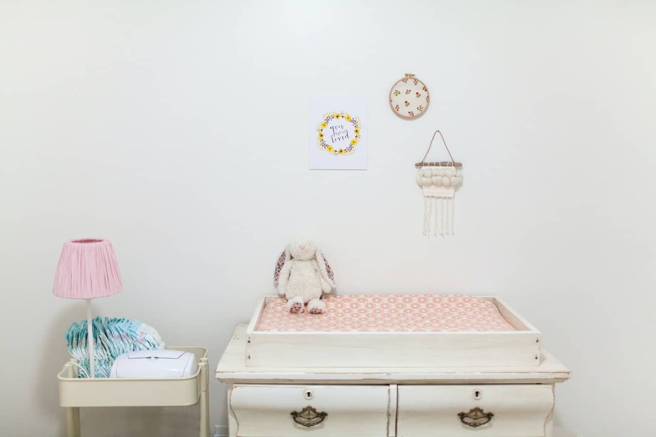 changing table organizer ideas